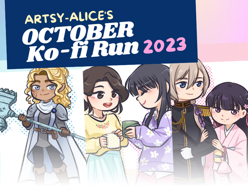 October Ko-fi Run 2023