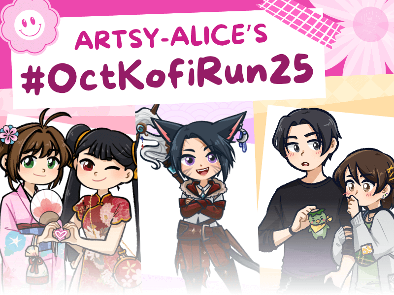 October Ko-fi Run 2025