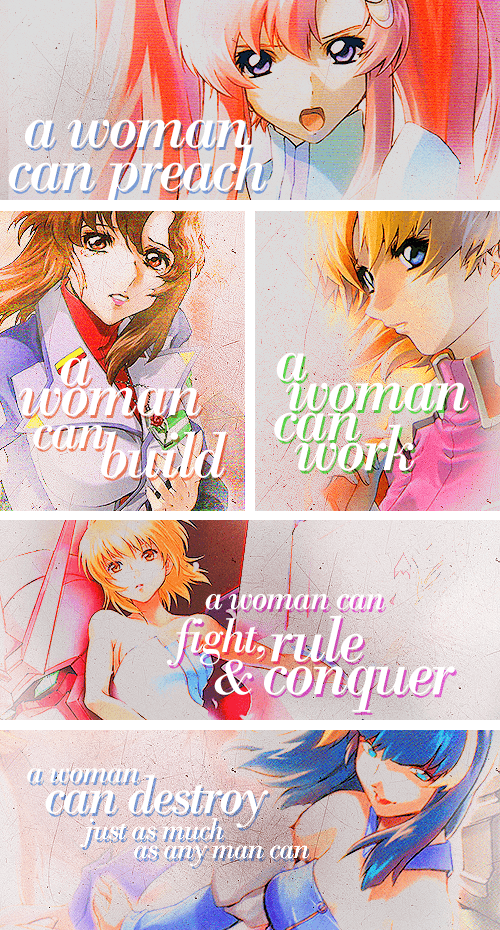 “Women Of” Series: Gundam SEED