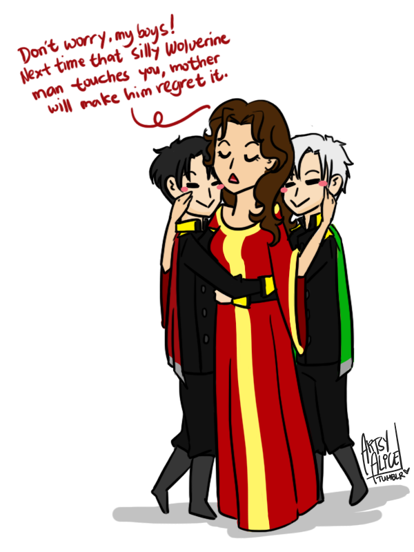 Royal Scarlet Mom and Her Royal Troublemakers