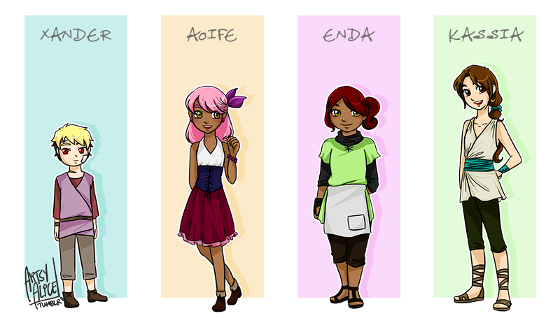 CHARACTER DRAWCEMBER (Week 4)