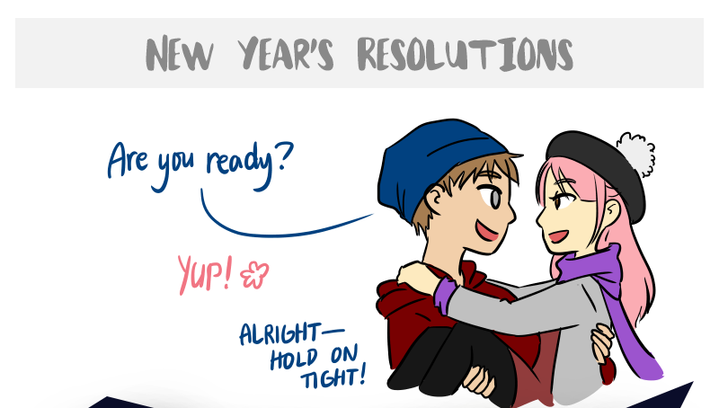 Late Luck: New Years Resolutions