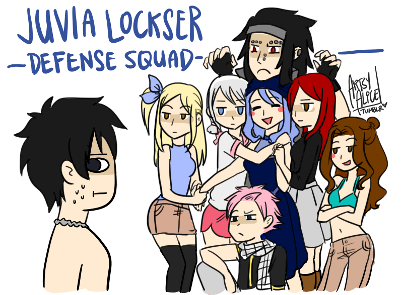 The Juvia Lockser Defense Squad