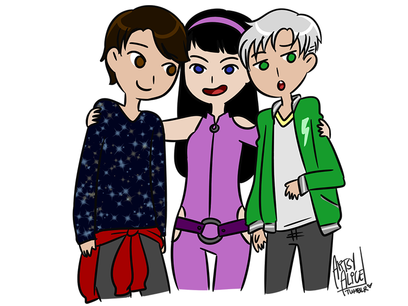 Hawkeye & Wiccan & Speed