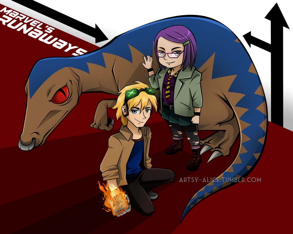 Marvel’s Runaways: Gert, Chase & Old Lace