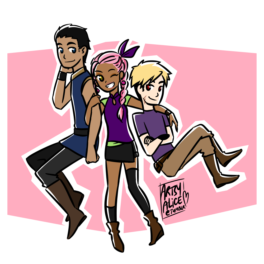 Brant, Aoife and Xander