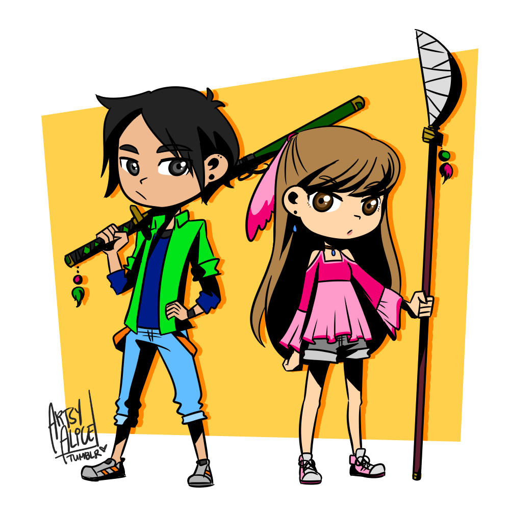 OCs An & Kei