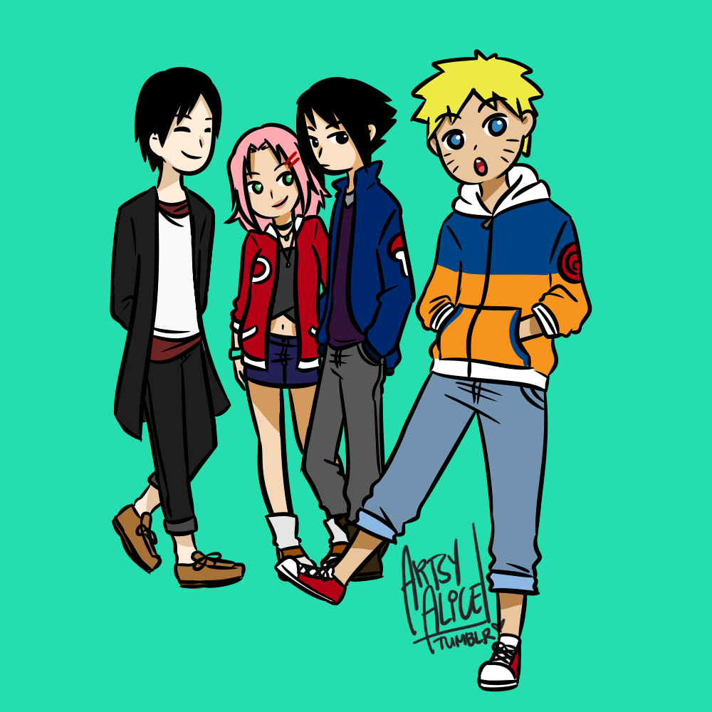 naruto: team 7.2