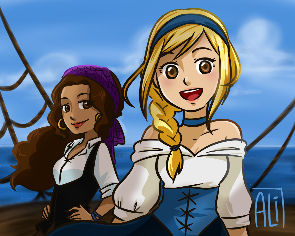 Captain Cana and Miss Oh-Just-Call-Me-Iris