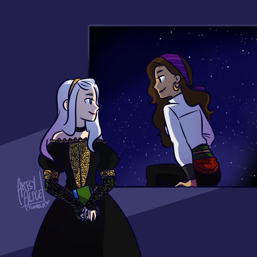 Duchess Mira and Lady Alberona