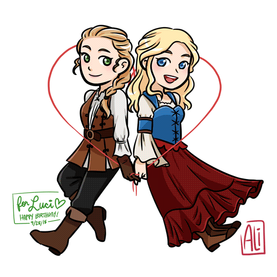 alice & robin &hearts; tilly & margot