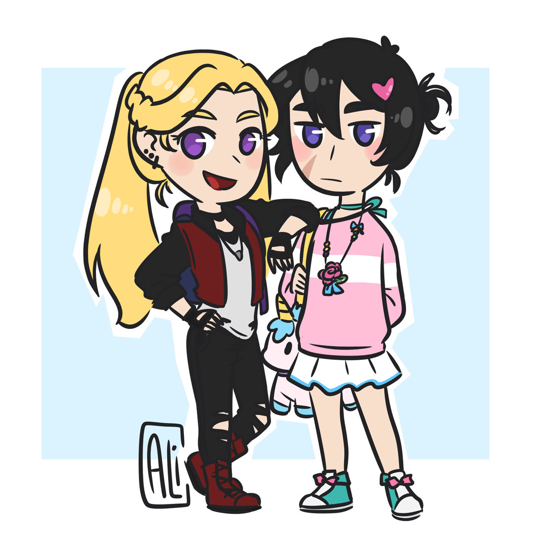 komelle siblings – outfit swap!