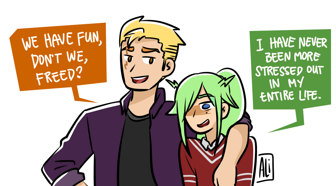 FT The Good Place AU: Raijinshuu as Team Cockroach