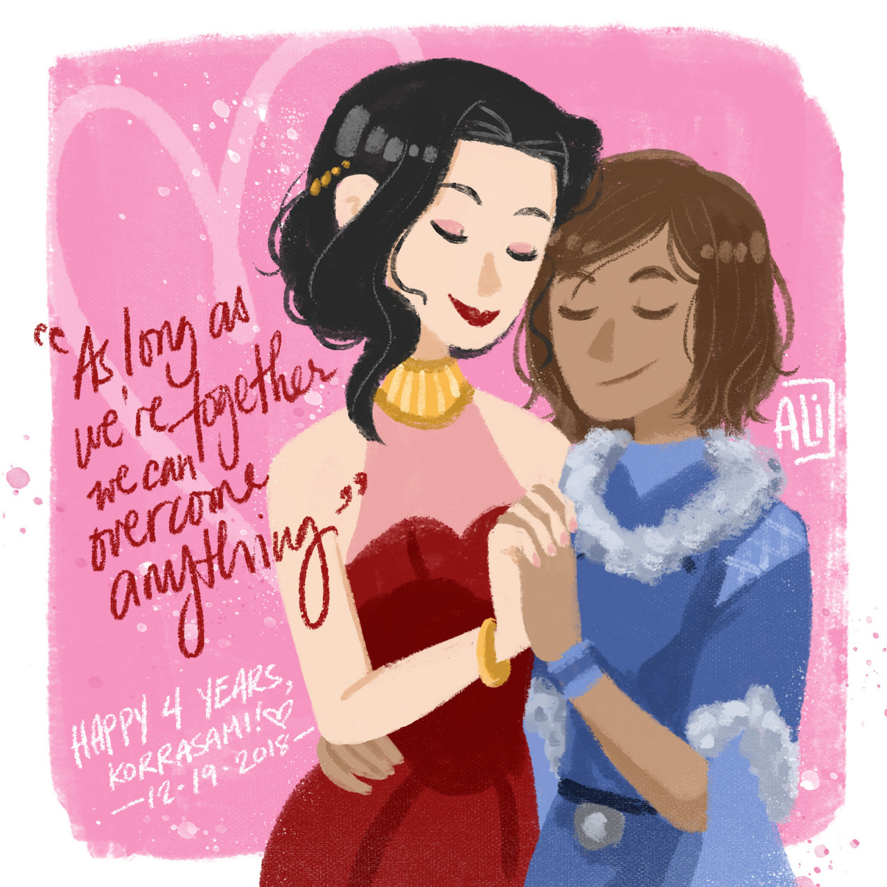 Happy 4 Years, Korrasami!